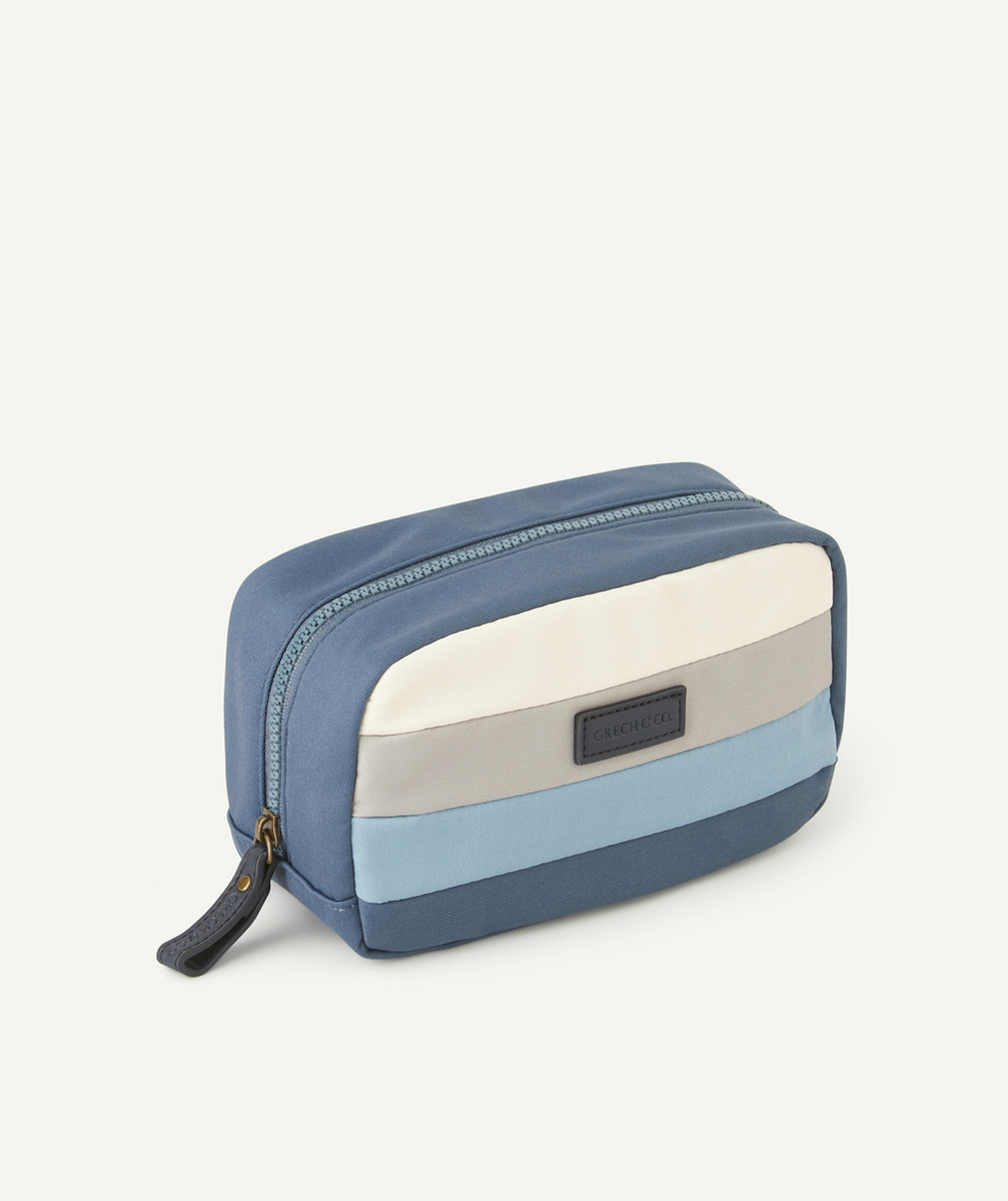 GRECH & CO.TROUSSE BLEUE IMPERMÉALE ENFANT EN FIBRES RECYCLÉES