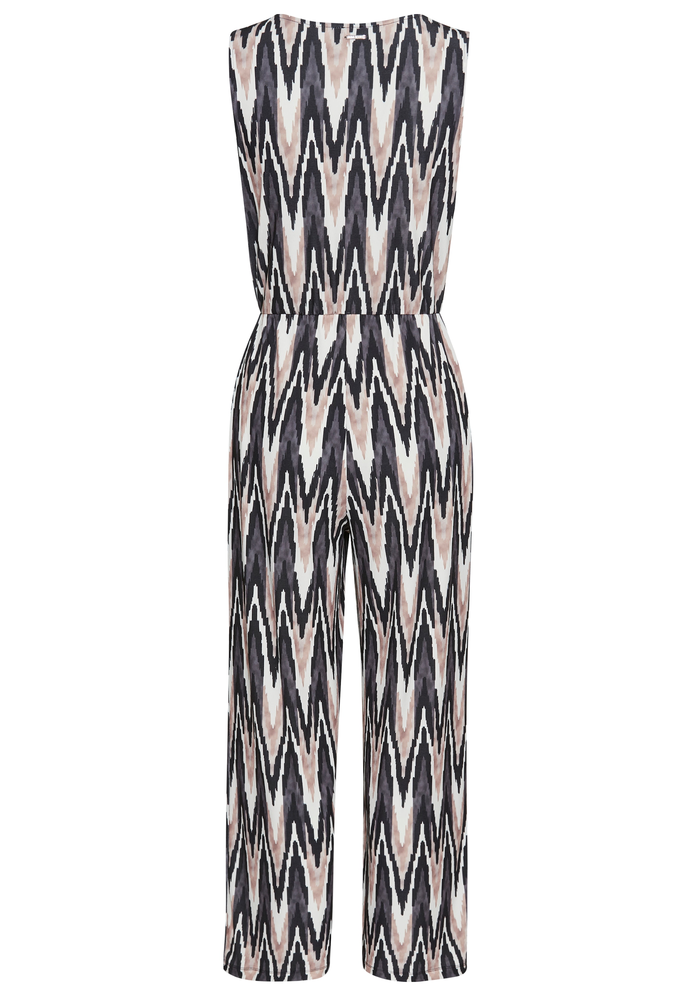 Laura Scott Jumpsuit , Oberteil in Wickeloptik mit elastischen Bund