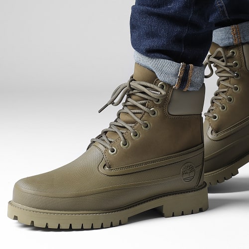 Boots 6 Inch Heritage Waterproof A5QYR Olive Nubuck