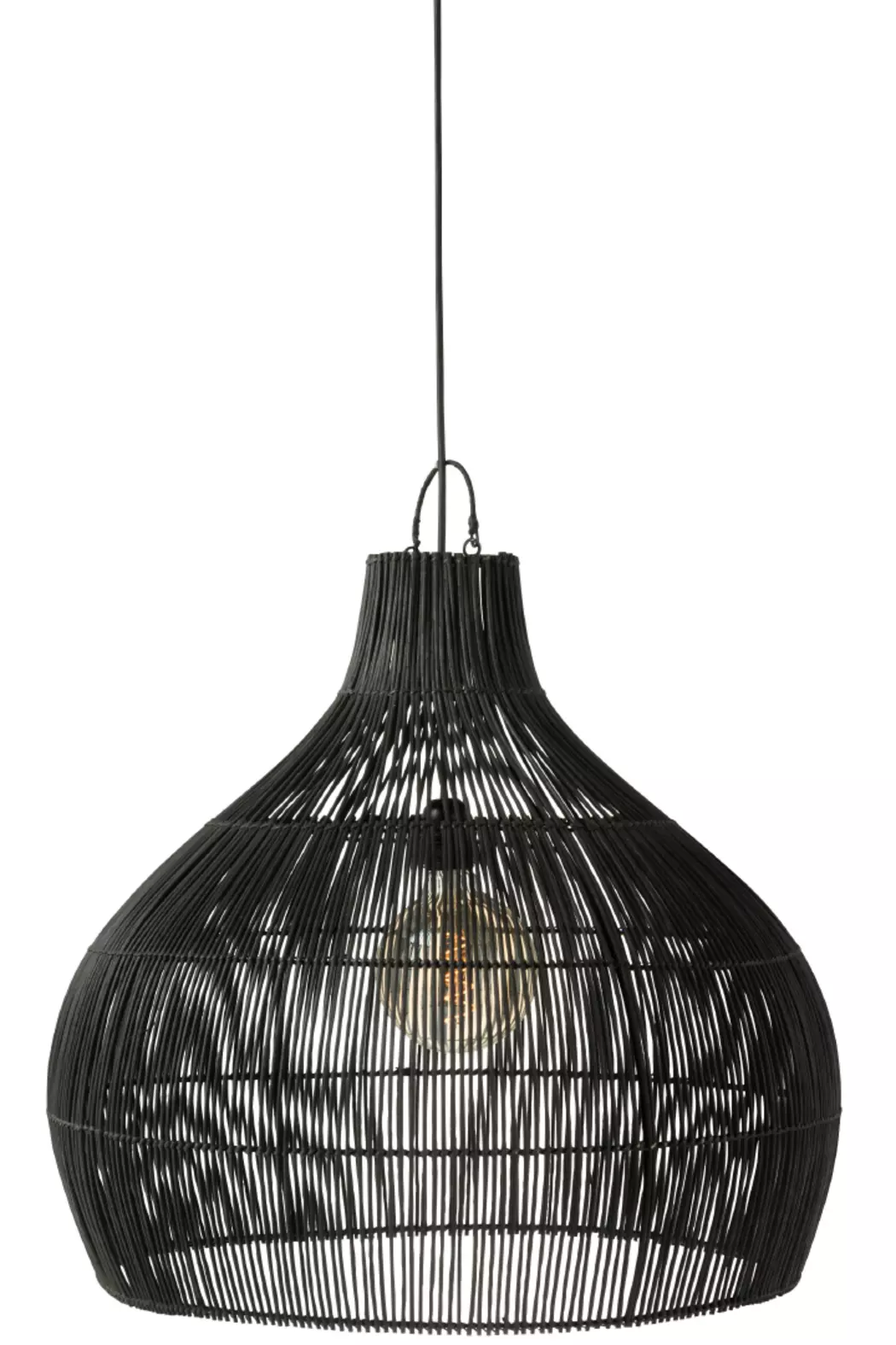 Lampenschirm Rattan Birne