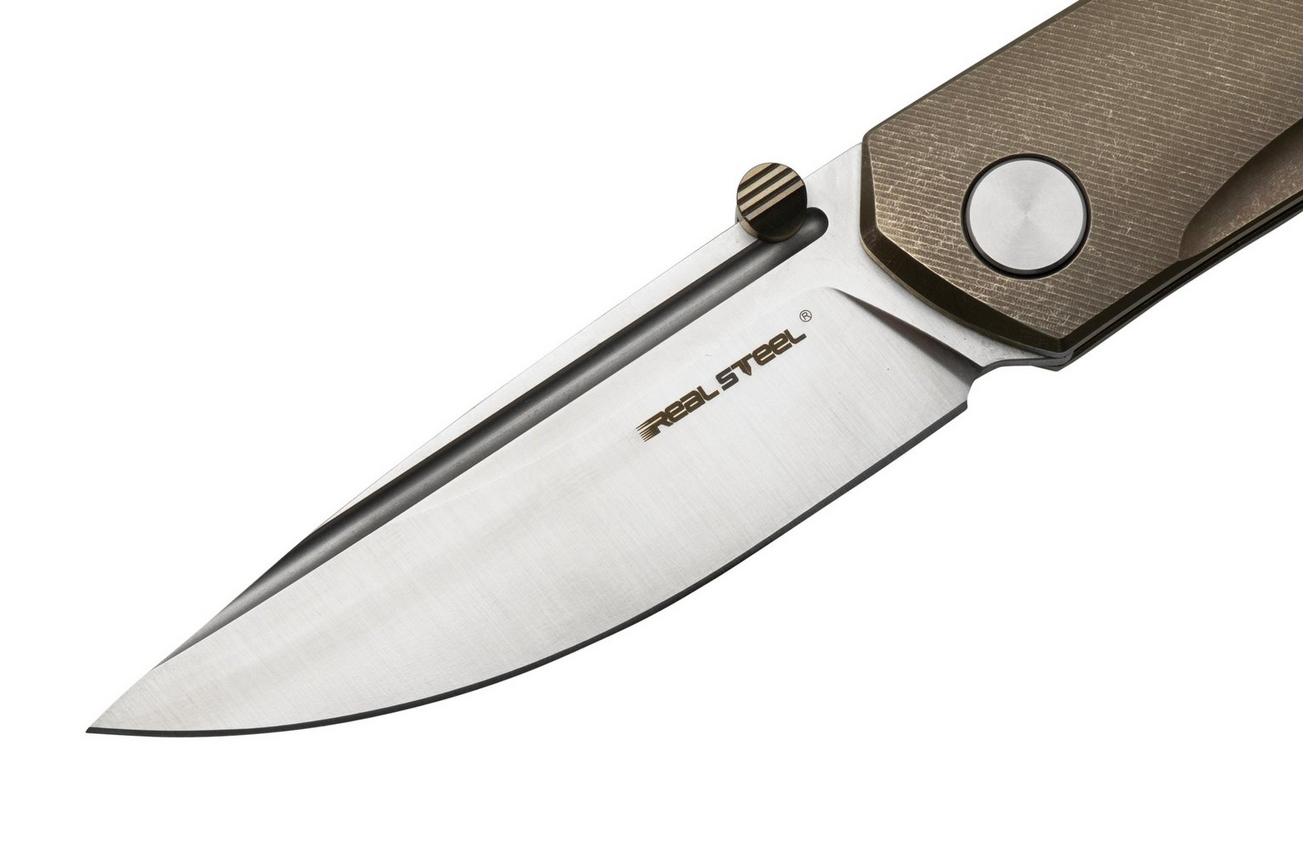 Real Steel Luna Maius Titanium Tan Bronze 7092, zakmes