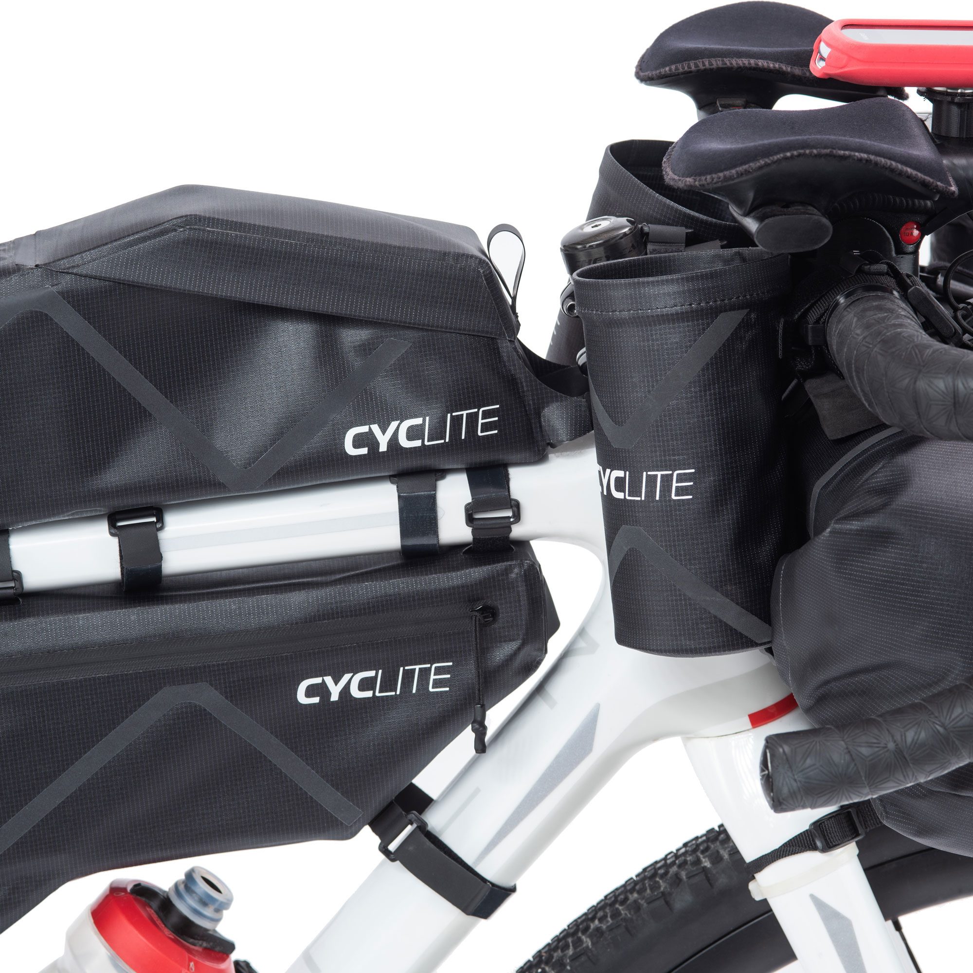 Cyclite Frame Bag Large / 01 Rahmentasche 3,6l schwarz