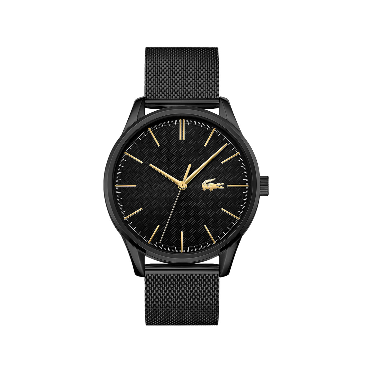 Montre Lacoste homme acier noir
