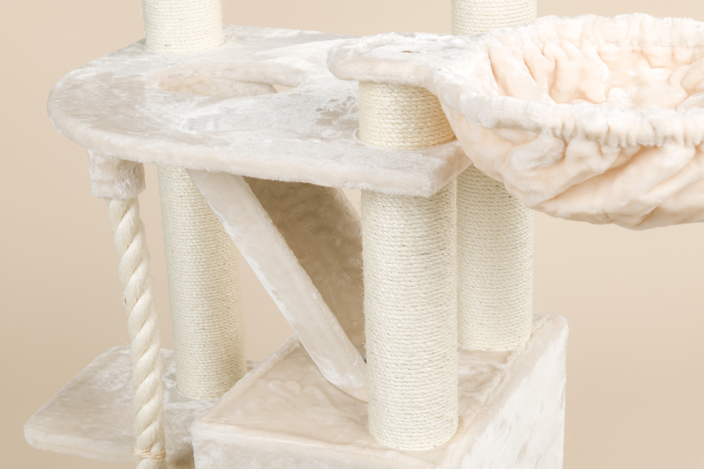 Arranhador para gatos RHRQuality Kilimandjaro bege