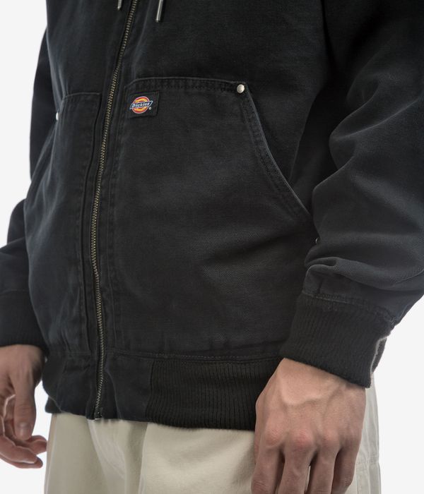 Dickies Hooded Duck Canvas Jacke (black)