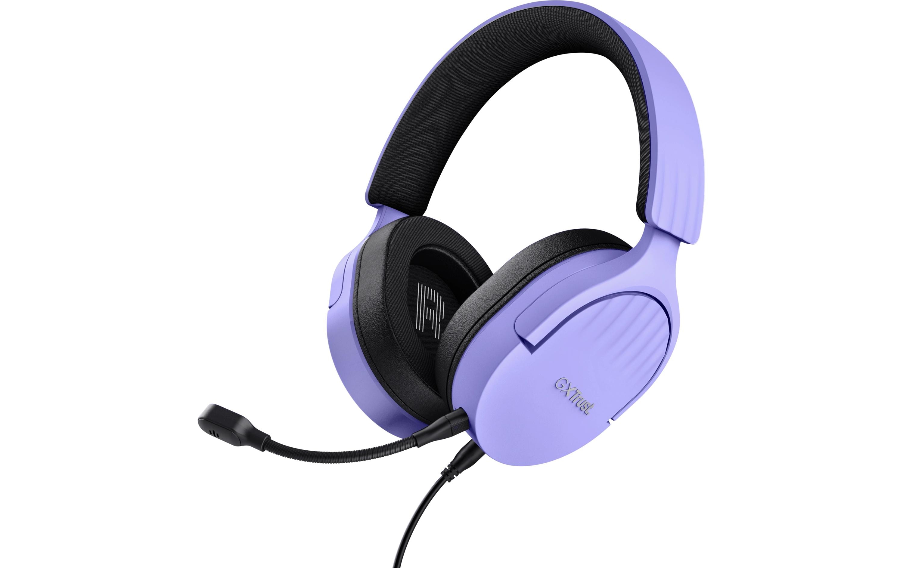 Headset GXT 489P FAYZO Schwarz/ViolettLeistungsstarkes, ohrumschliessendes Gaming-Headset, hergestellt für PC, Laptop und Konsolen