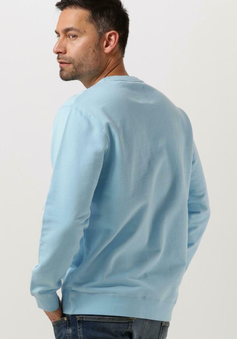 EDWIN lichtblauwe edwin sweater japanese sun sweat heavy felpa