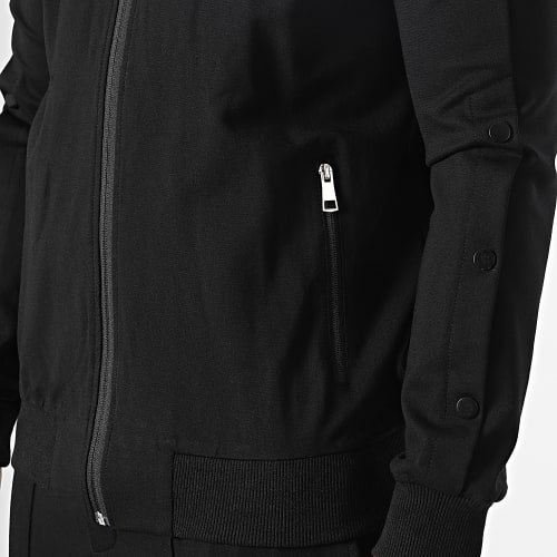 Ensemble Veste Zippée Et Pantalon Jogging Noir