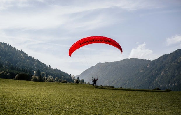Gleitschirm Tandemflug Nesselwang