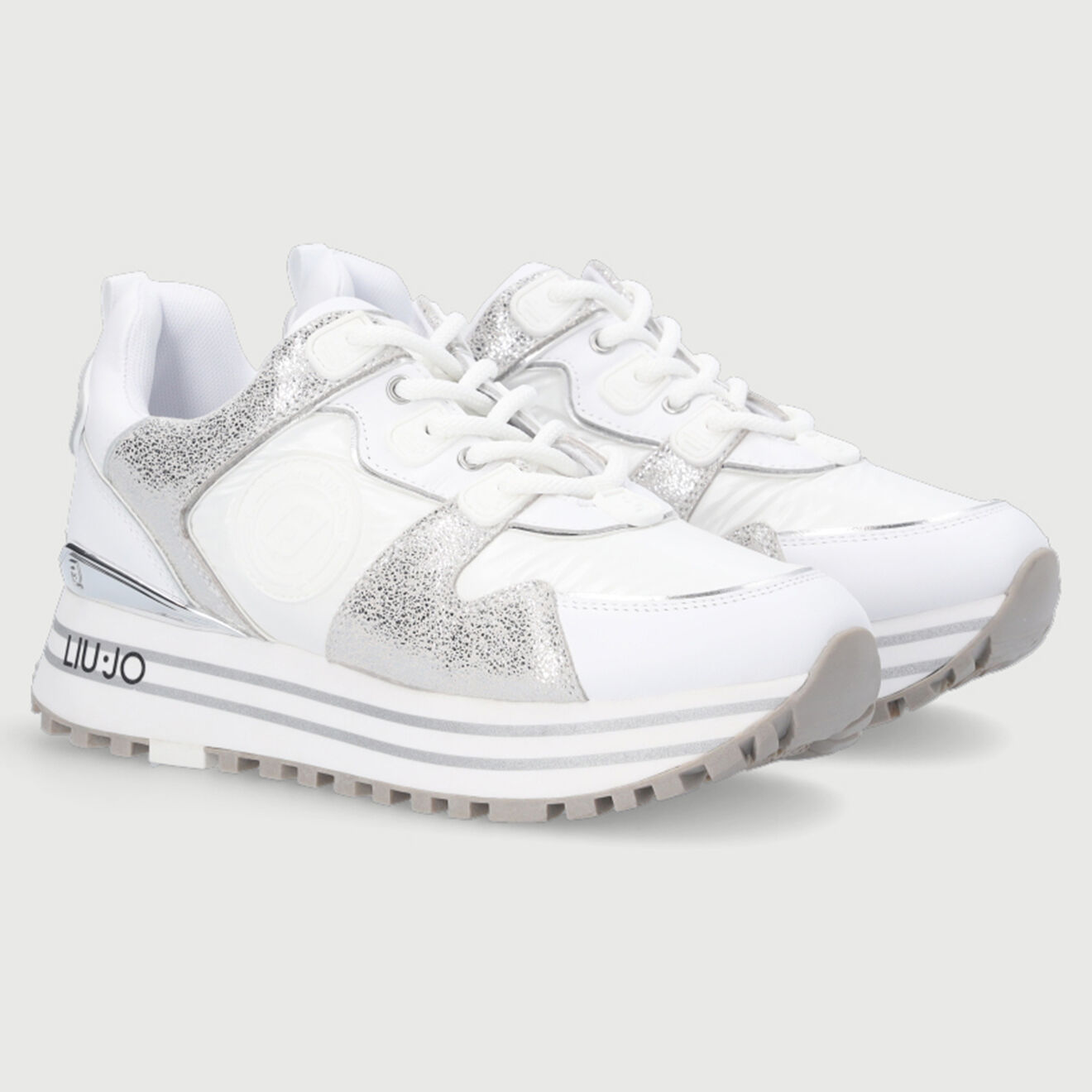 Liu-Jo Sneakers Mia blanc/argenté