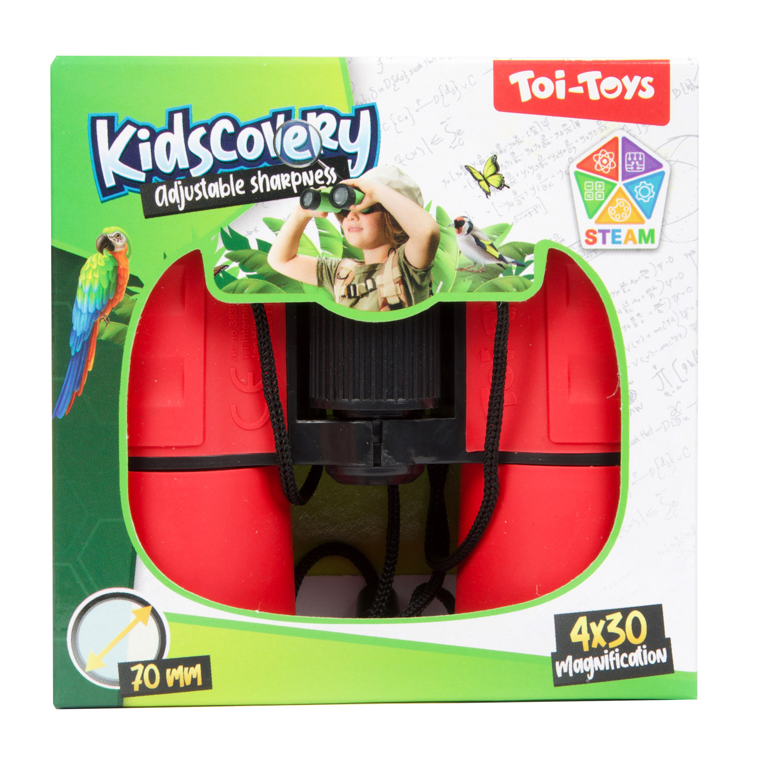 Kidscovery Verrekijker Kleur Scherpte Instelbaar