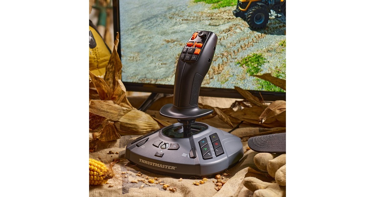 ThrustmasterSimTask FarmStick joystick  (Grijs/zwart, Pc, Xbox Series X|S)
