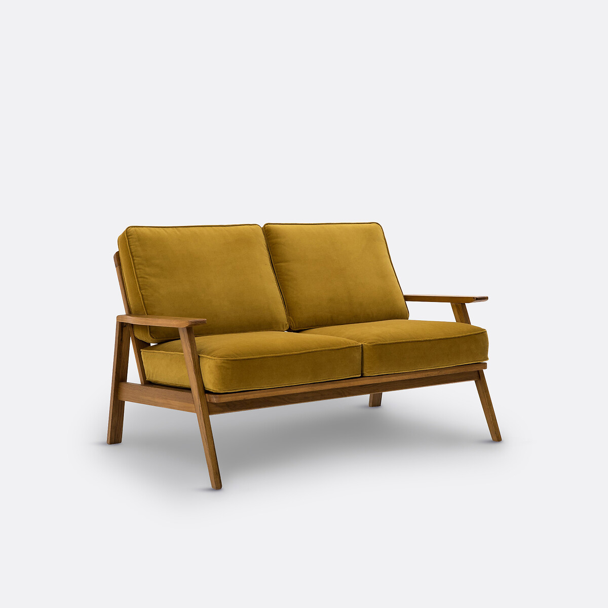 LA REDOUTE INTERIEURS<br>Sofá de veludo, Watford, 2 lugares
