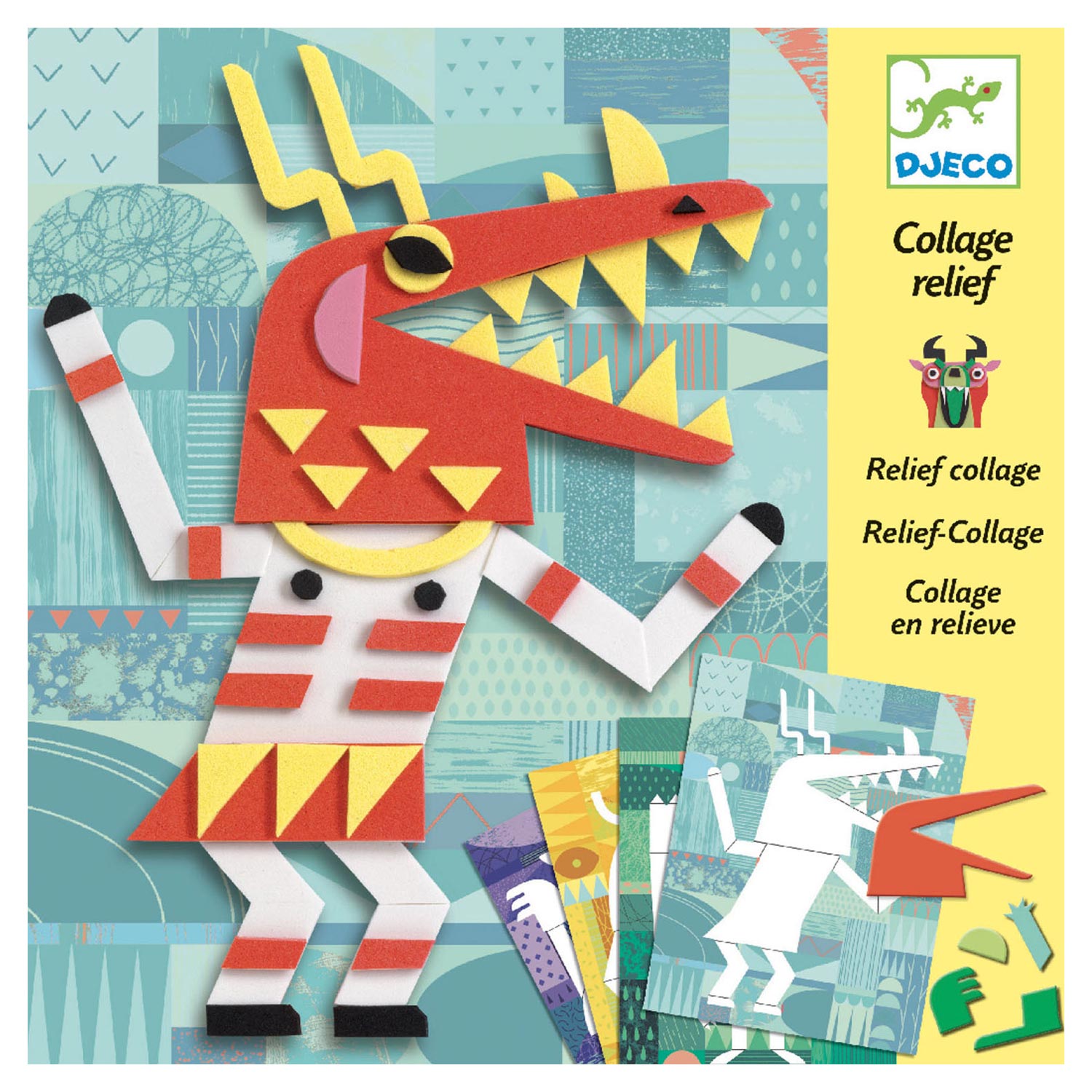 Djeco Collage Monsters