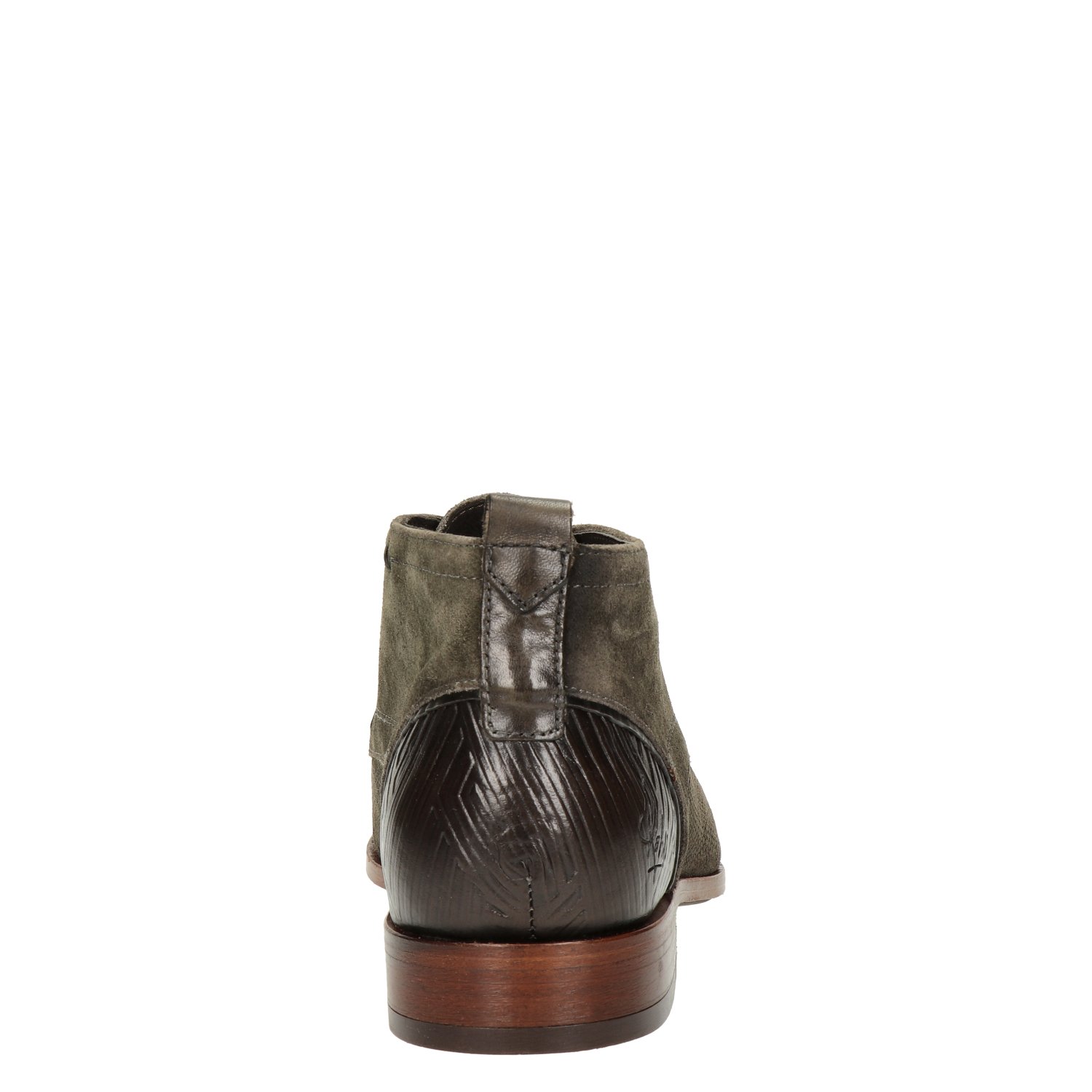 Grand Suede heren hoge nette schoen Rehab Bruin