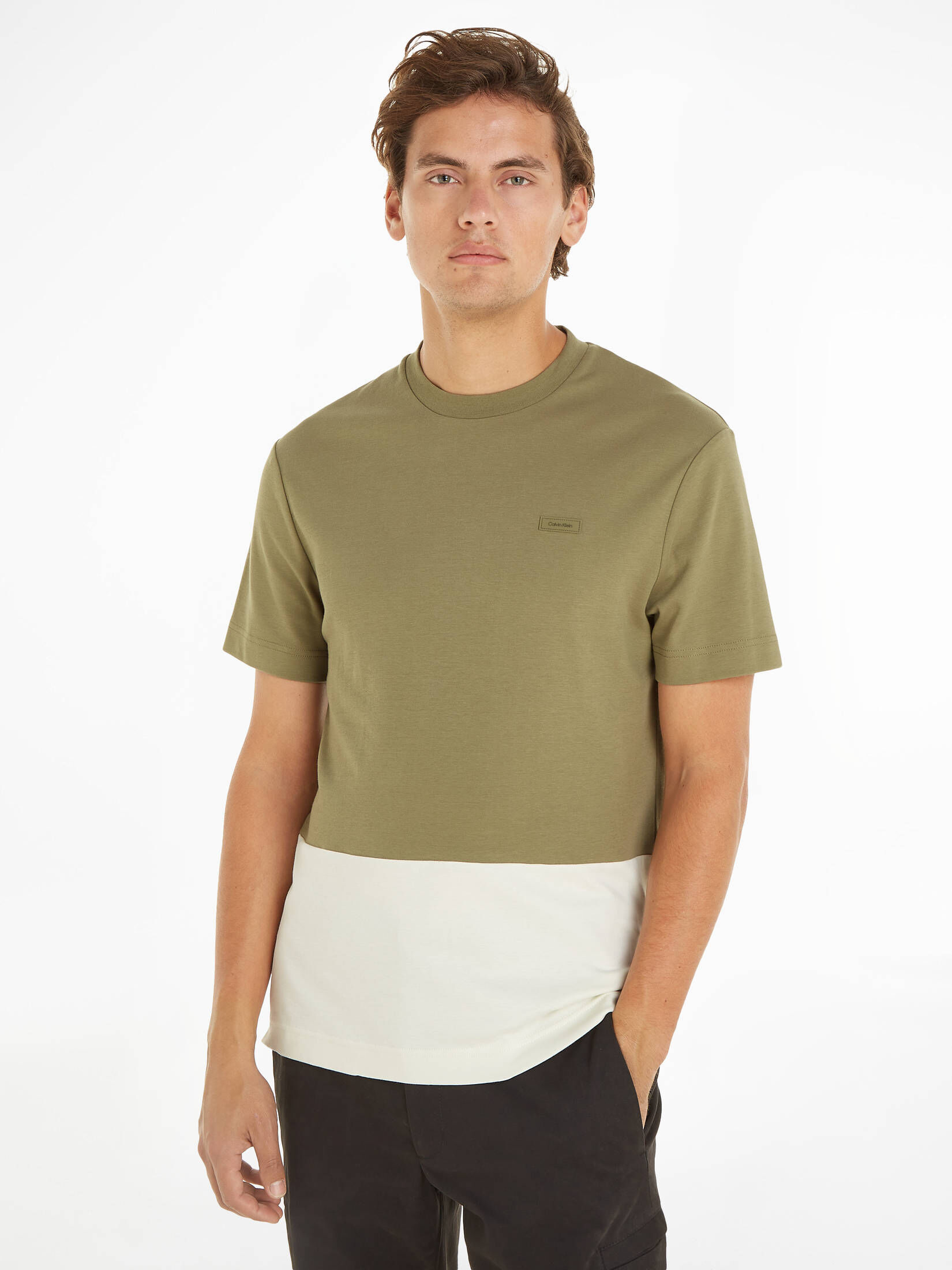 CALVIN KLEIN| Herren T-Shirt COLOR BLOCK