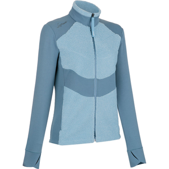 LaMunt Sophia Cozy Full Zip Thermal Fleecejacke Antic Blue Damen