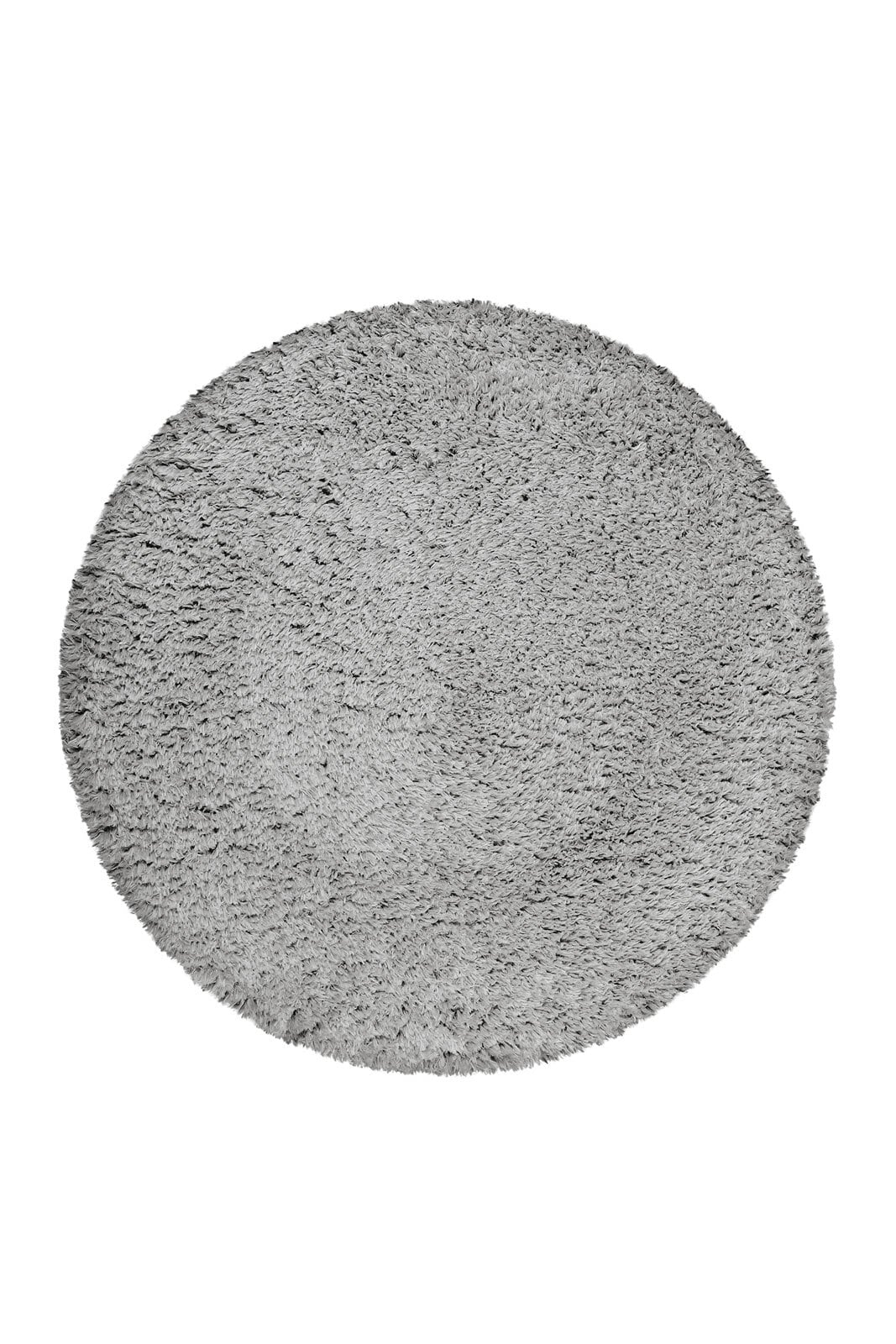 ESPRIT Hochflorteppich YOGI 80 cm rund grau