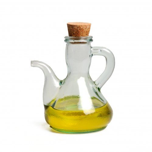 Olie- of azijnkannetje, groen gerecycled glas , 250 ml