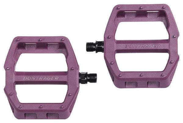 Paire de Pédales Plates Bontrager Line Comp Violet