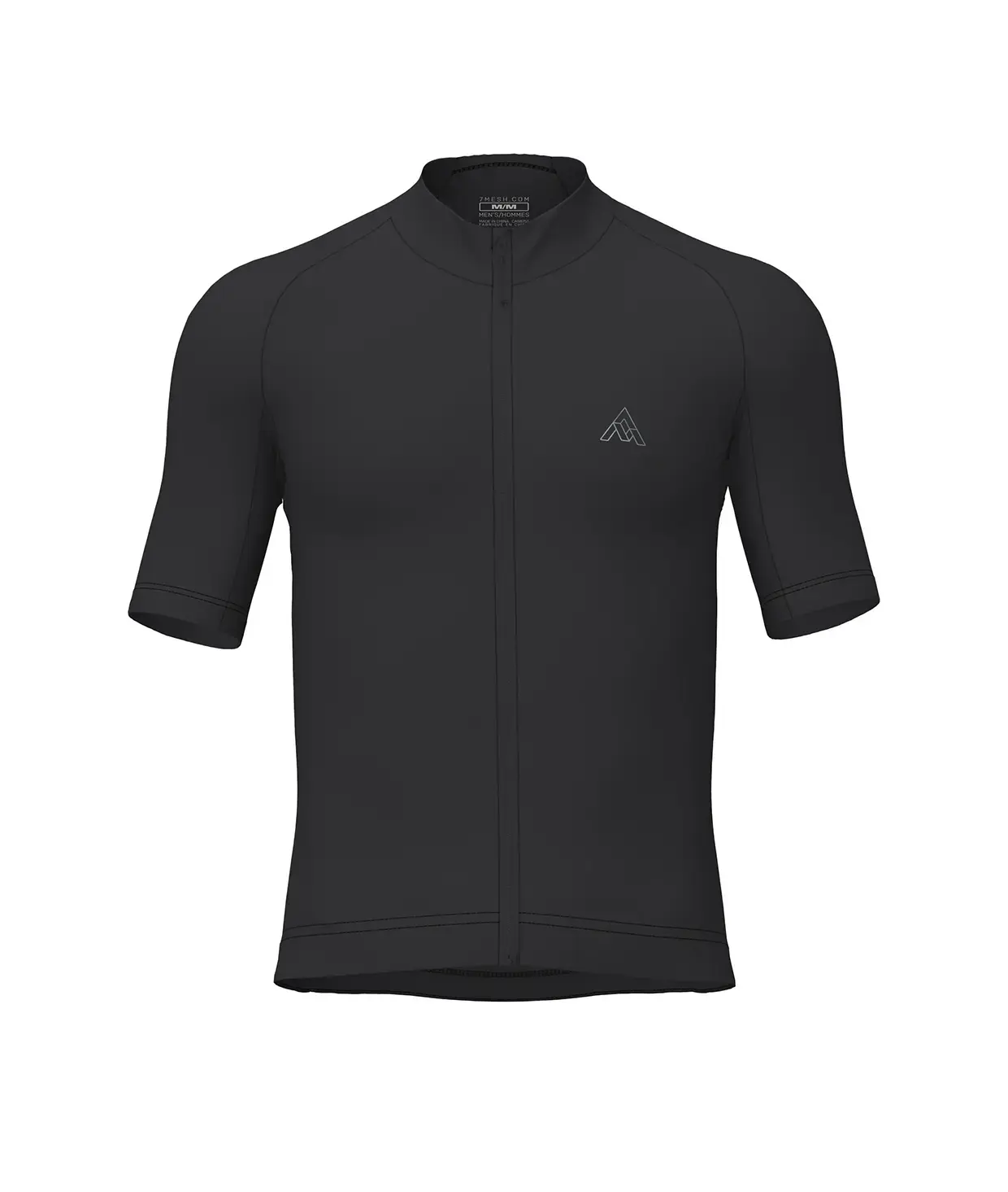 7mesh Atlas Fietsshirt Korte Mouwen Zwart Heren