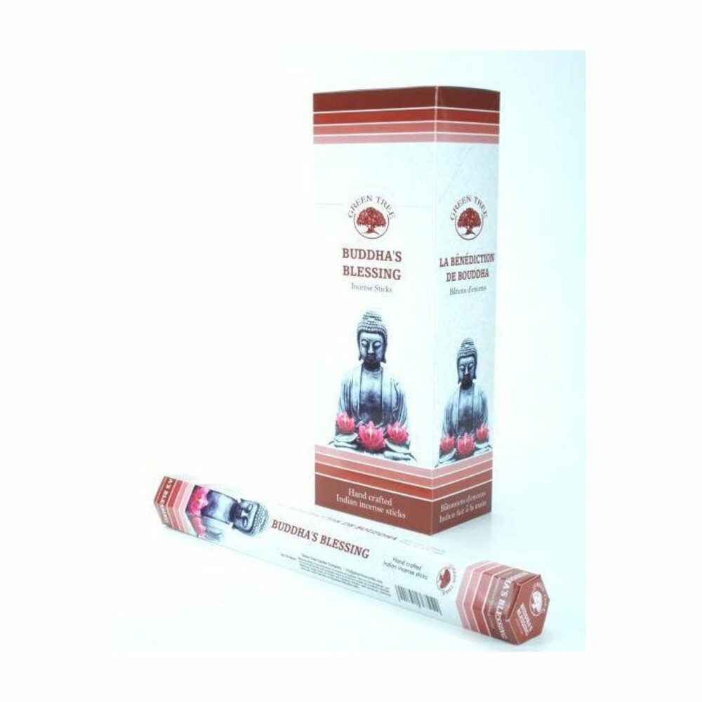 6x Green Tree Wierook Buddha20 stuks
