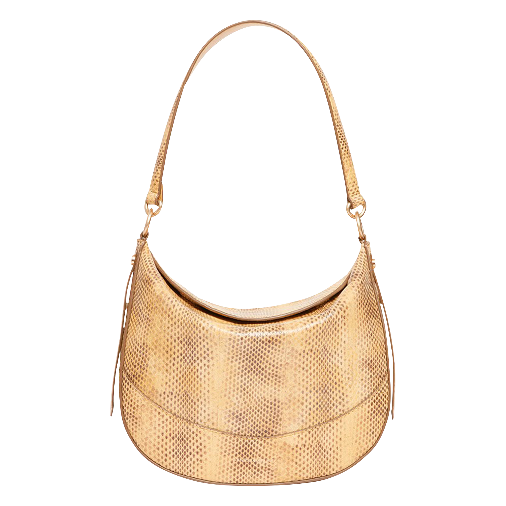 Sac en cuir imprimé | Orange