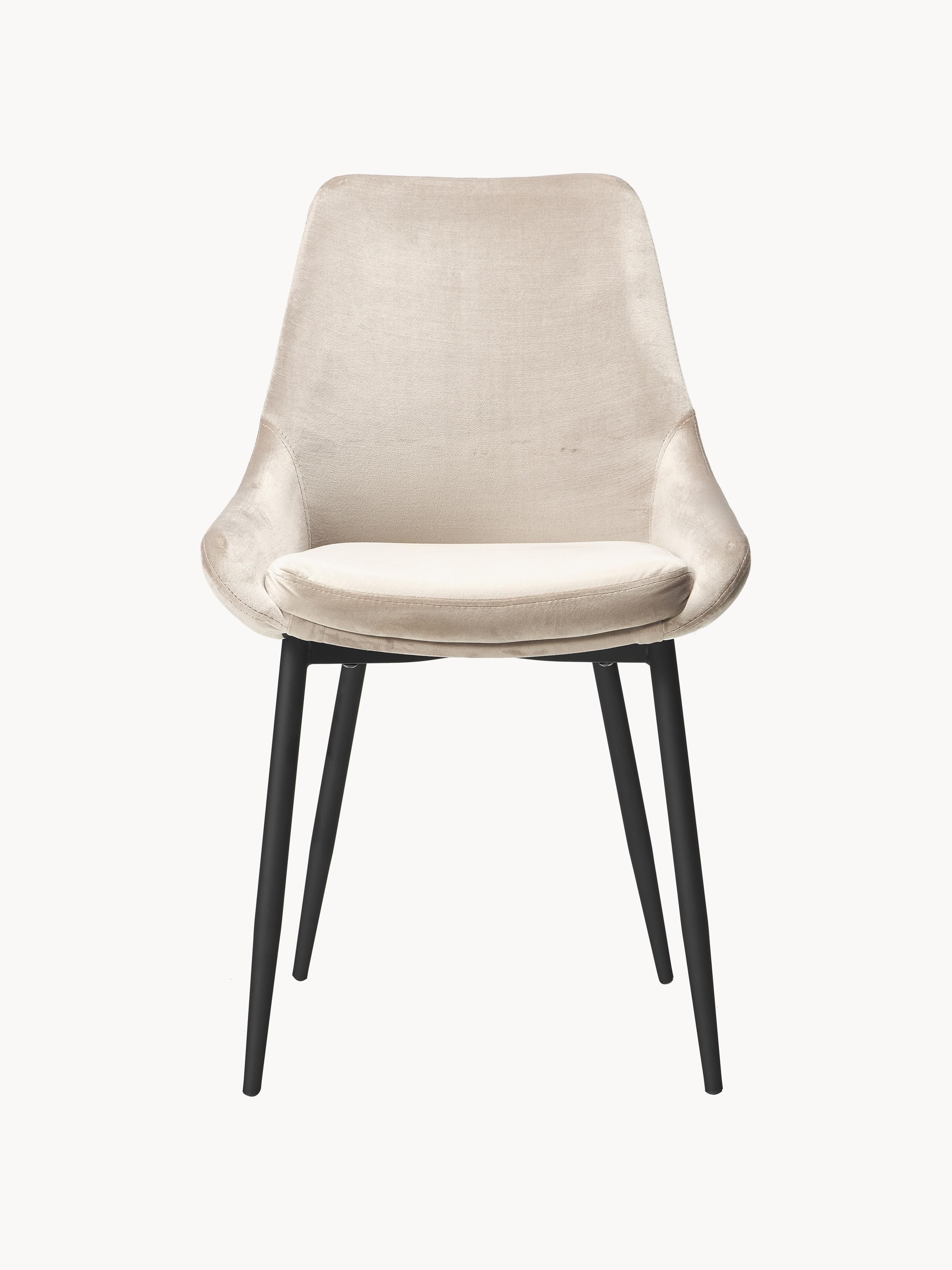 Fluwelen stoelen Sierra, 2-delig
