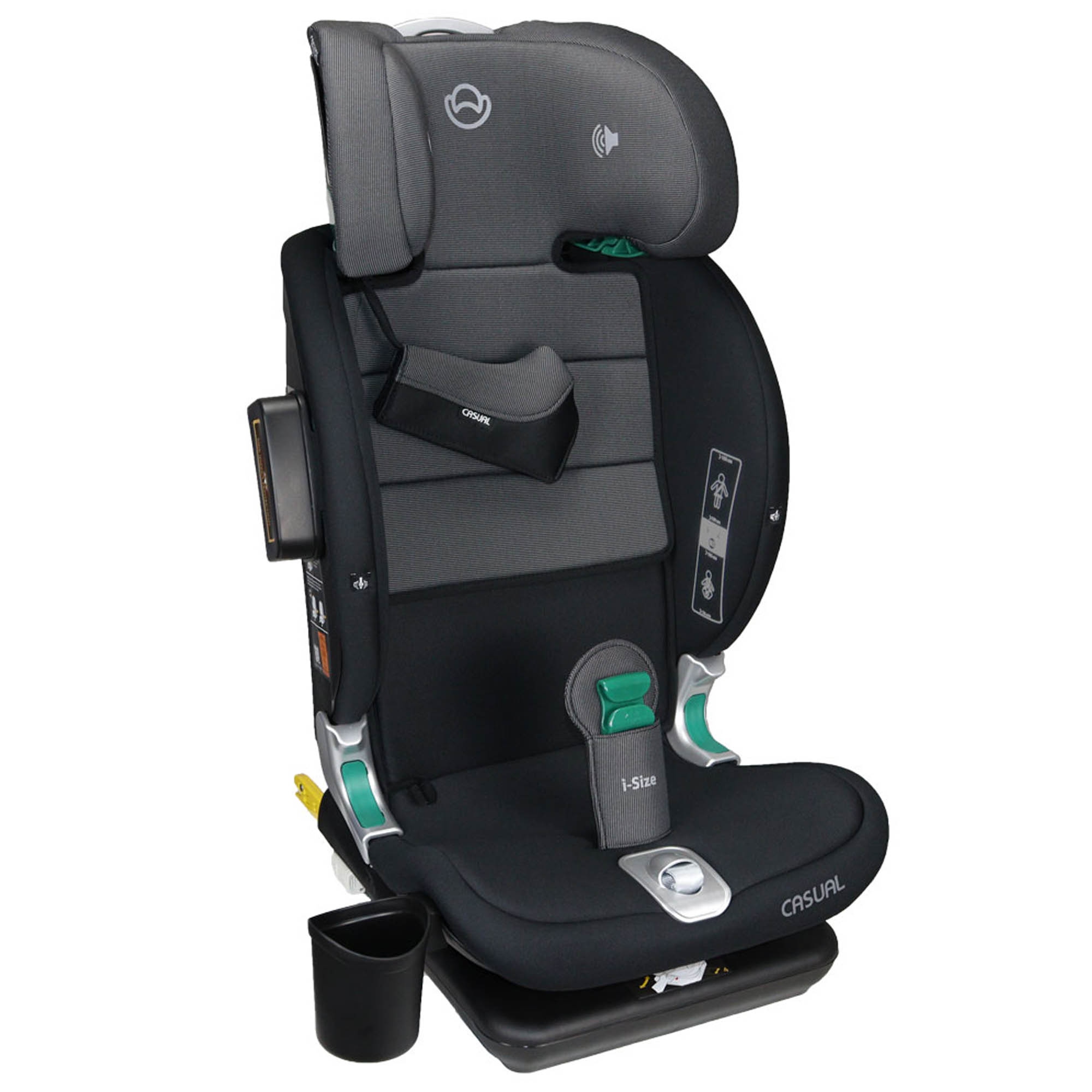 Titaniumbaby Autostoel Casual Goldfix Plus Black