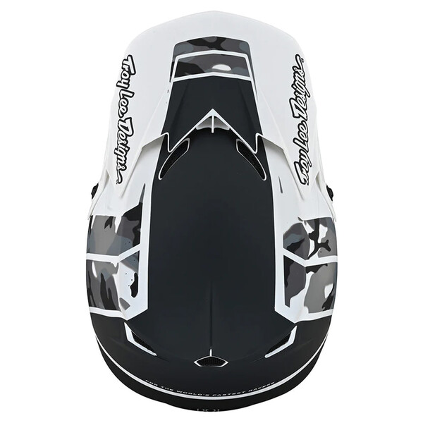 Troy Lee Designs - Casque GP Nova Noir / Blanc / Camouflage Noir