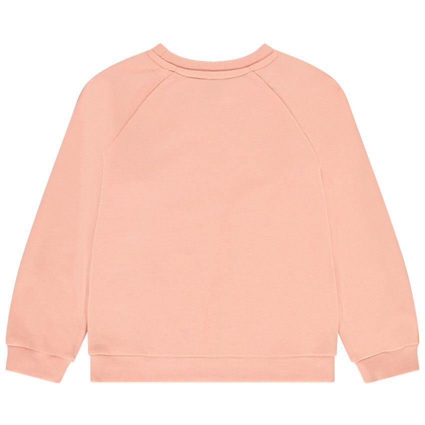 Sweat molleton oversize à gros nœuds pour fille - Multicolore