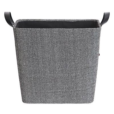 Panier à bûches en tissu Le Marquier Dama carré