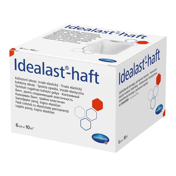 Idealast Haft Binde 6 cm x 10 m, 1 St