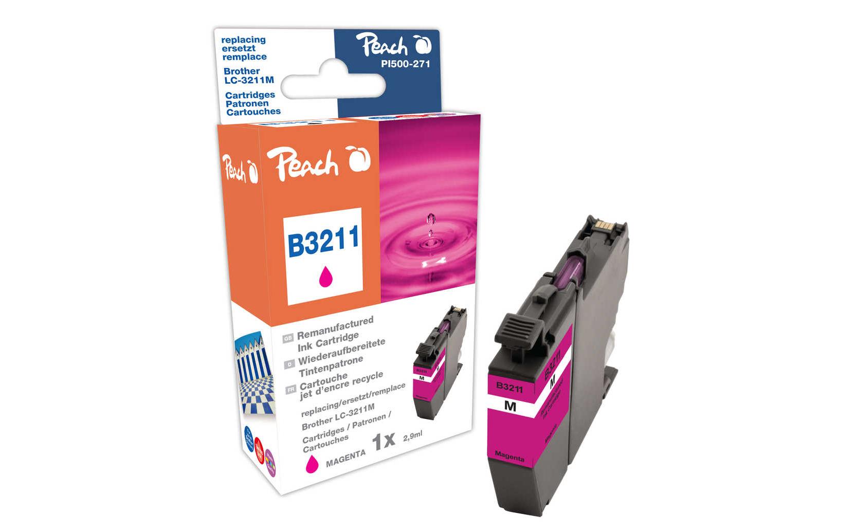 Tinte Brother LC-3211 MagentaDruckerpatrone, Magenta