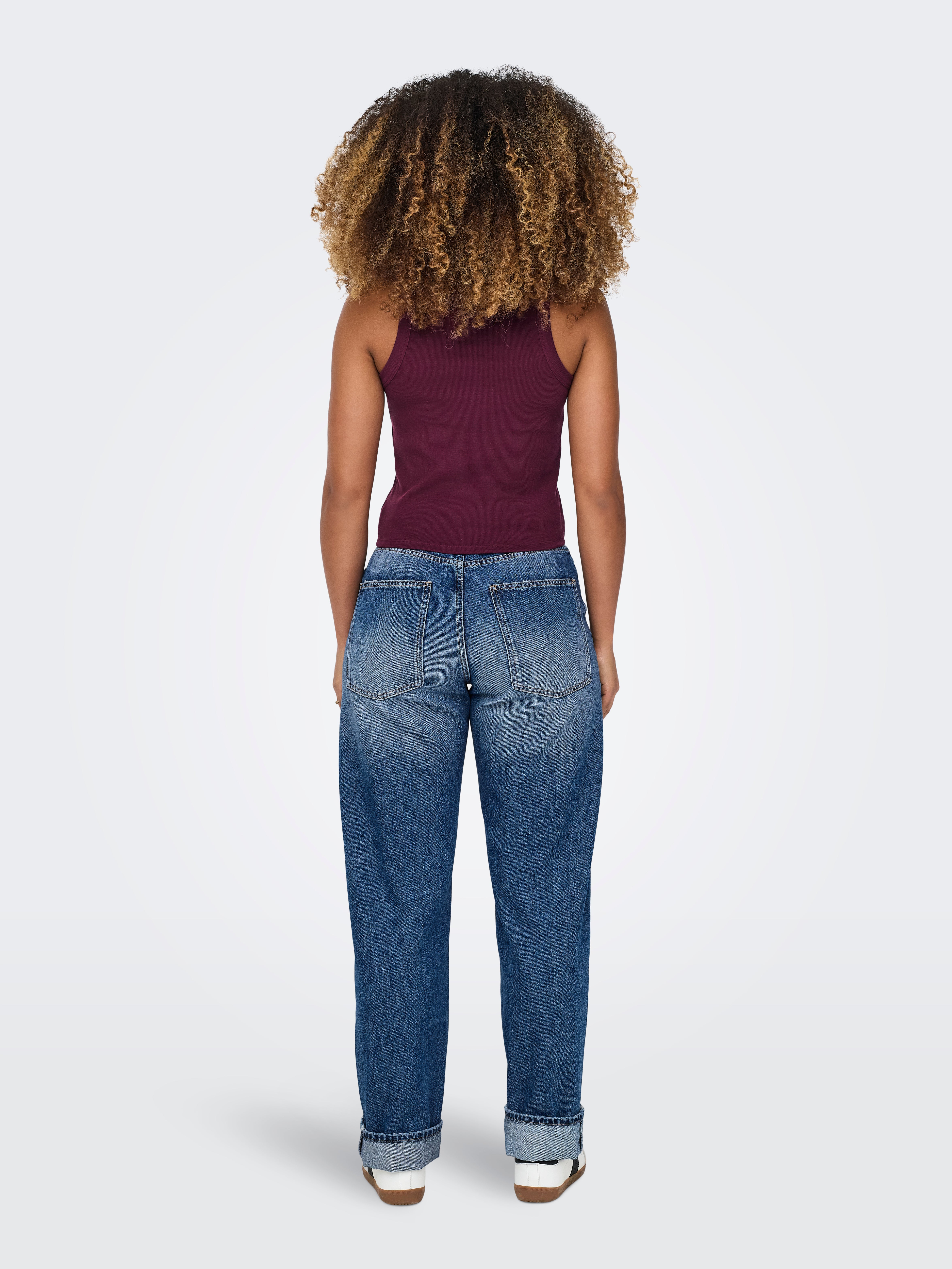 ONLJEAN Top Burgundy