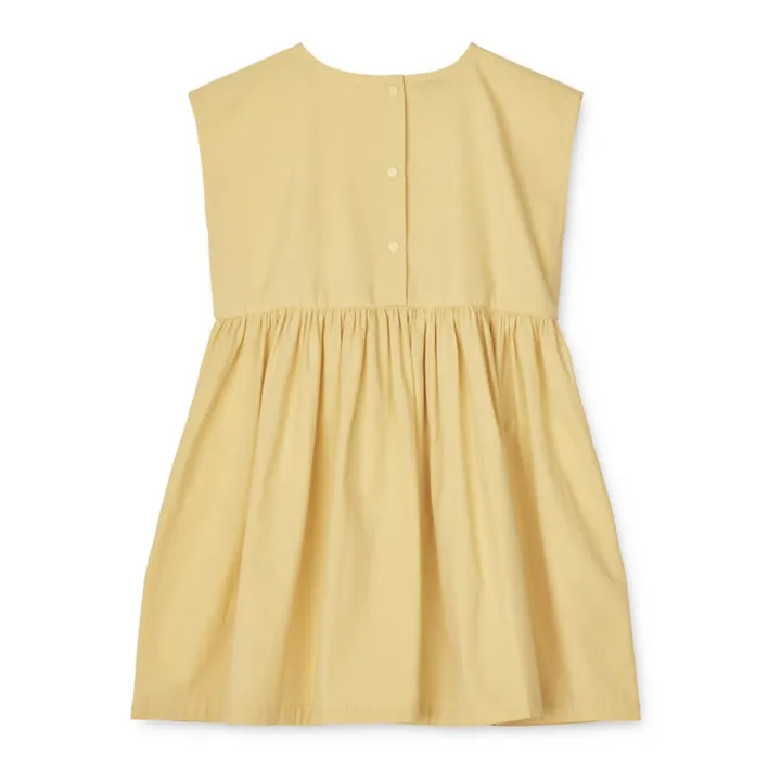 Liewood Robe Courte Coton Bio Nira | Jaune