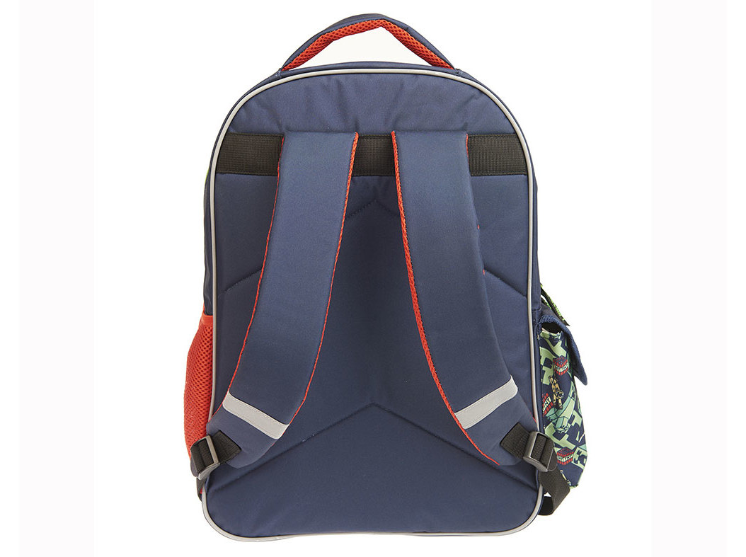MOCHILA MINECRAFT 2 COMPARTIMENTOS 43X32X16CM