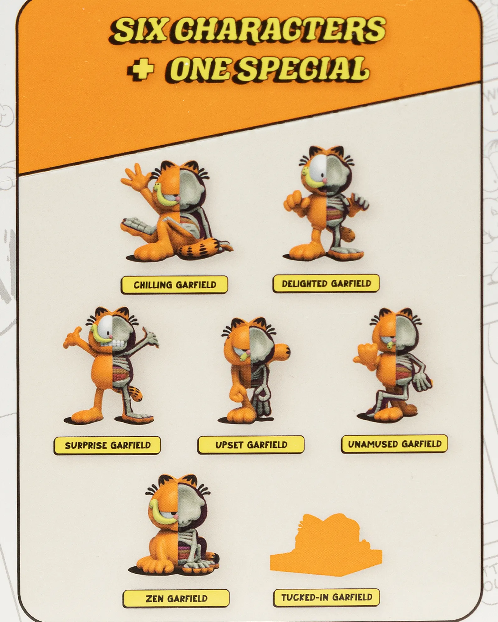 Mighty Jaxx Freeny's Hidden Dissectibles: Garfield