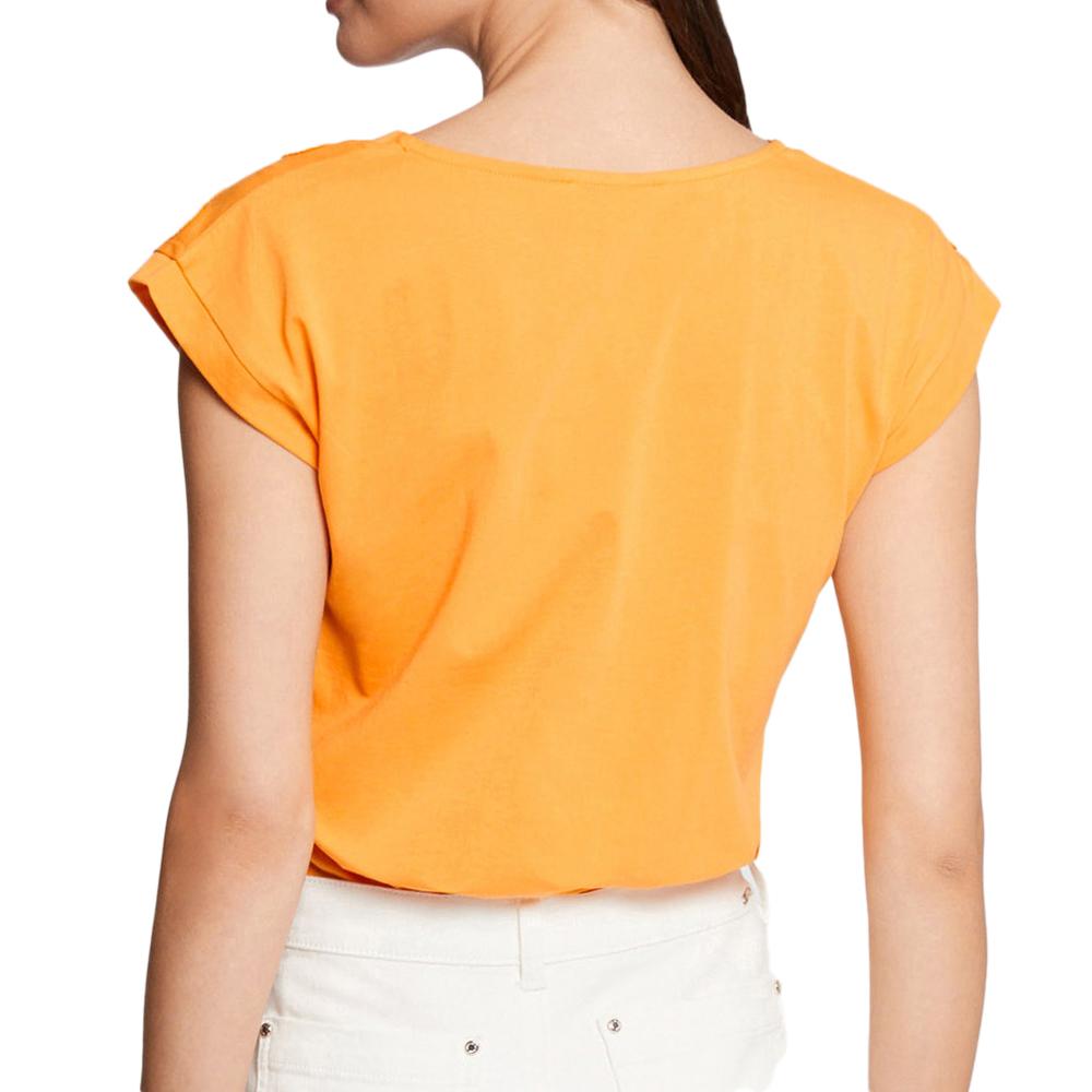 Morgan T-shirt Orange Femme Morgan Deci
