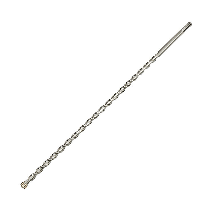 Foret béton Ø.12 x L.460 mm Erbauer en acier emmanchement SDS Plus