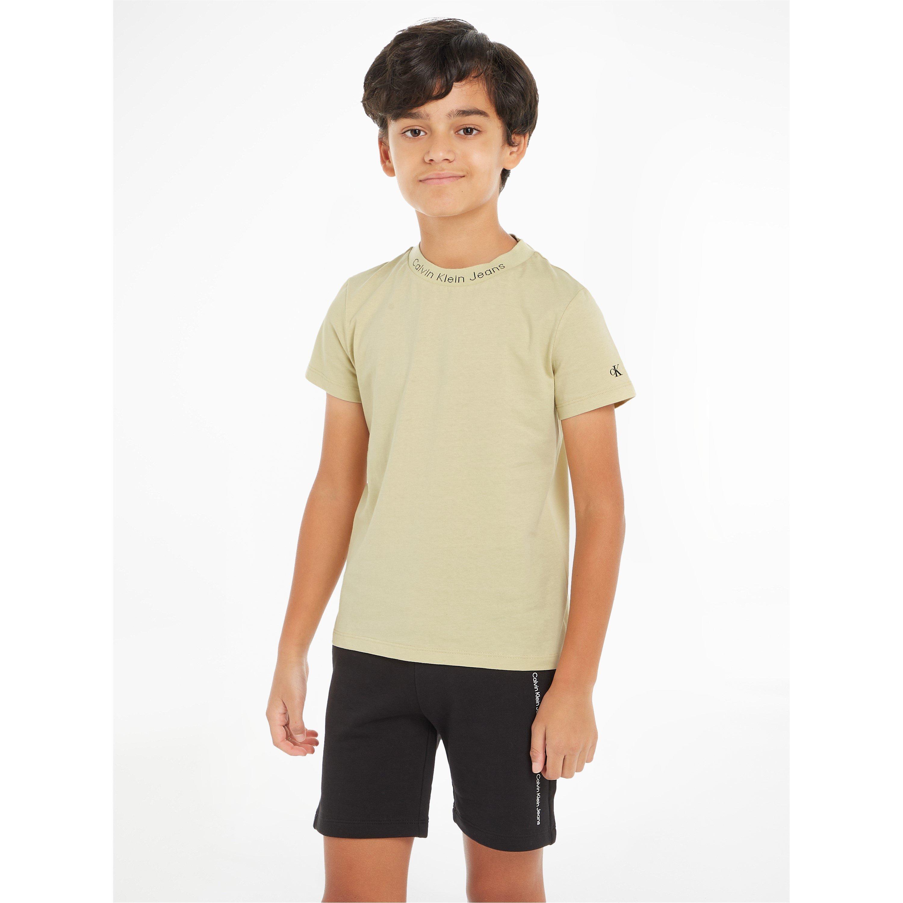 Calvin Klein Jeans 2 Pack Logo T Shirts Juniors