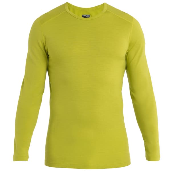 T-shirt thermique ICEBREAKER M 200 OASIS LS CREWE BIO LIME