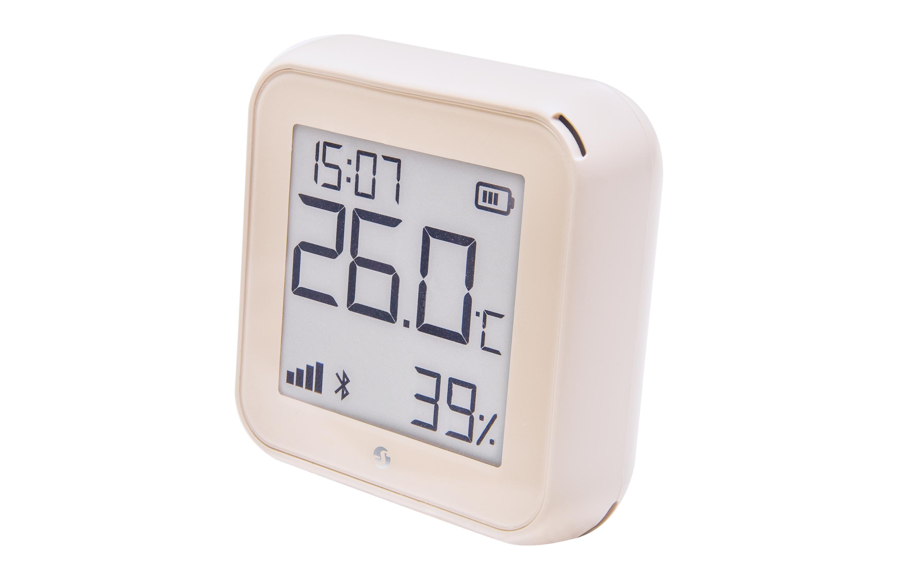 WLAN-Luftfeuchte- und Temperatursensor H&T Gen3, IvorySmart Home-Thermo-Hygrometer mit WLAN