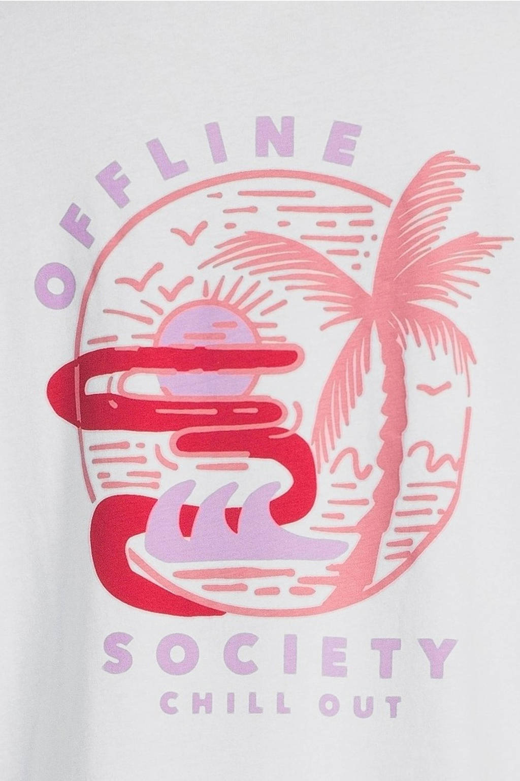 Sofie Schnoor T-shirt met backprint wit