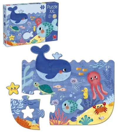 Jumbo Spiele GOULA XXL Puzzle Ozean, 18-teilig