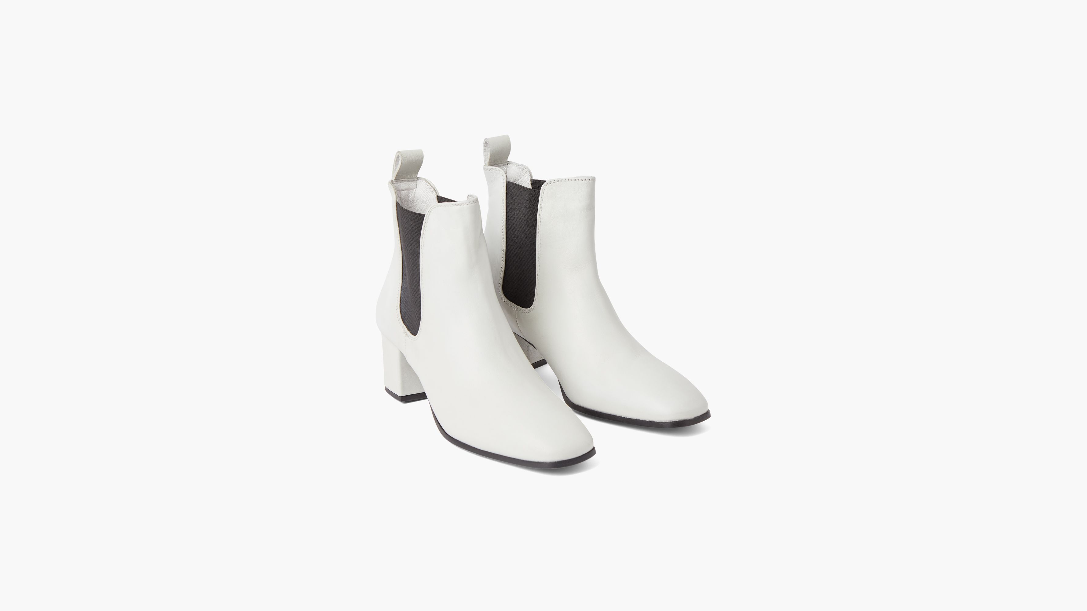 Bottines Chelsea Delilah - Off White - Blanc