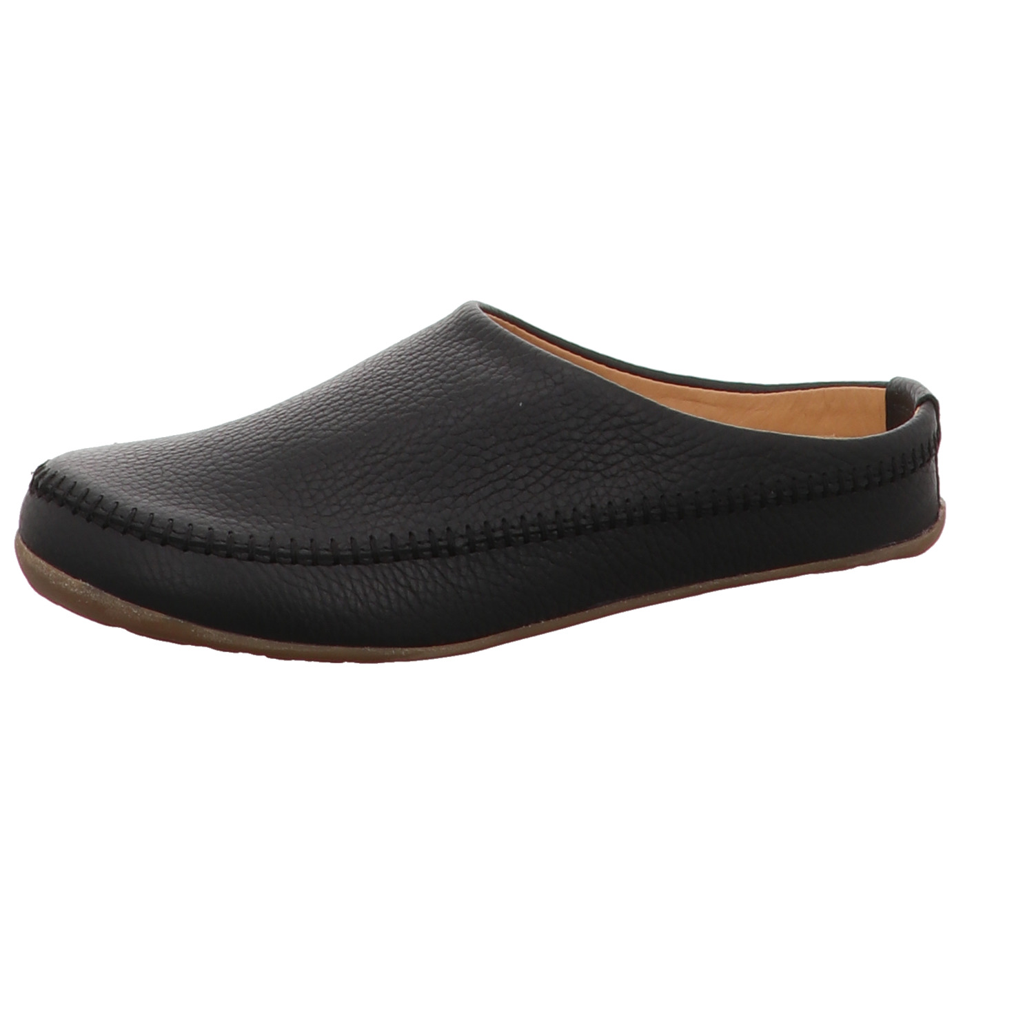 Haflinger Pantolette schwarz schwarz
