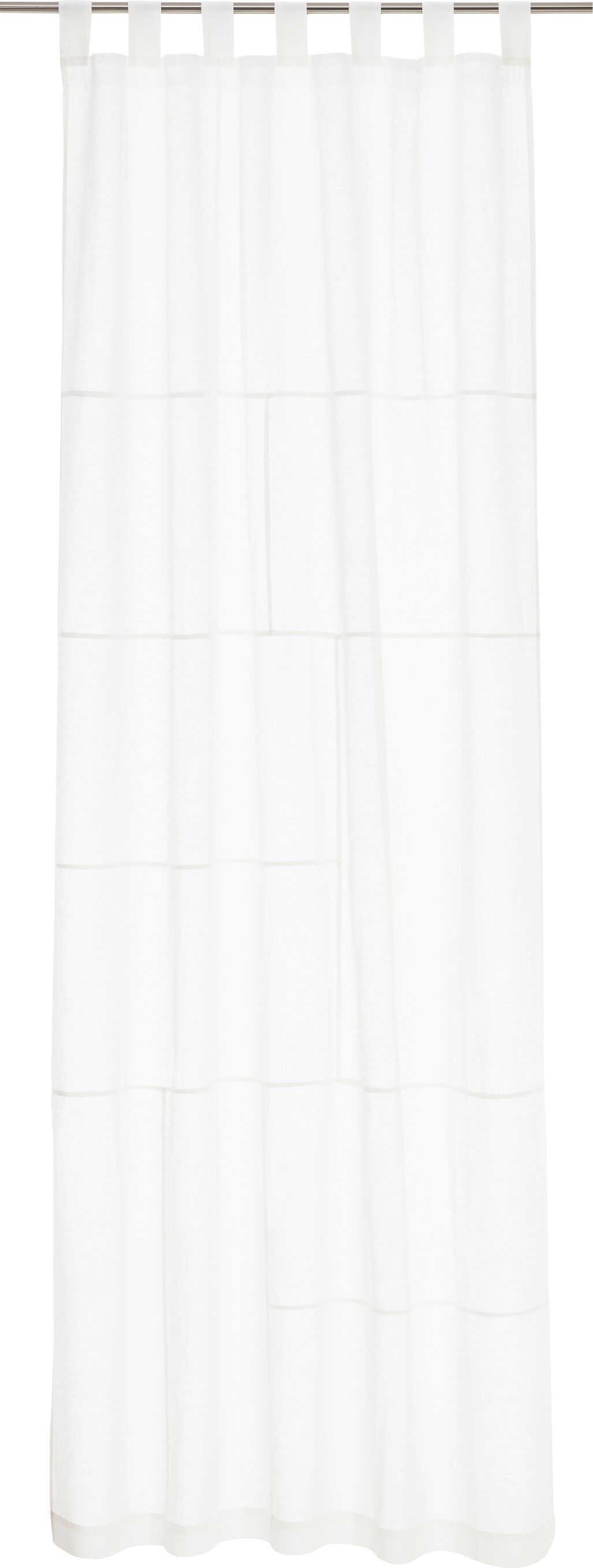 MANOLO Fertigvorhang Tag - Weiss / B: 150.0 cm x H: 270.0 cm