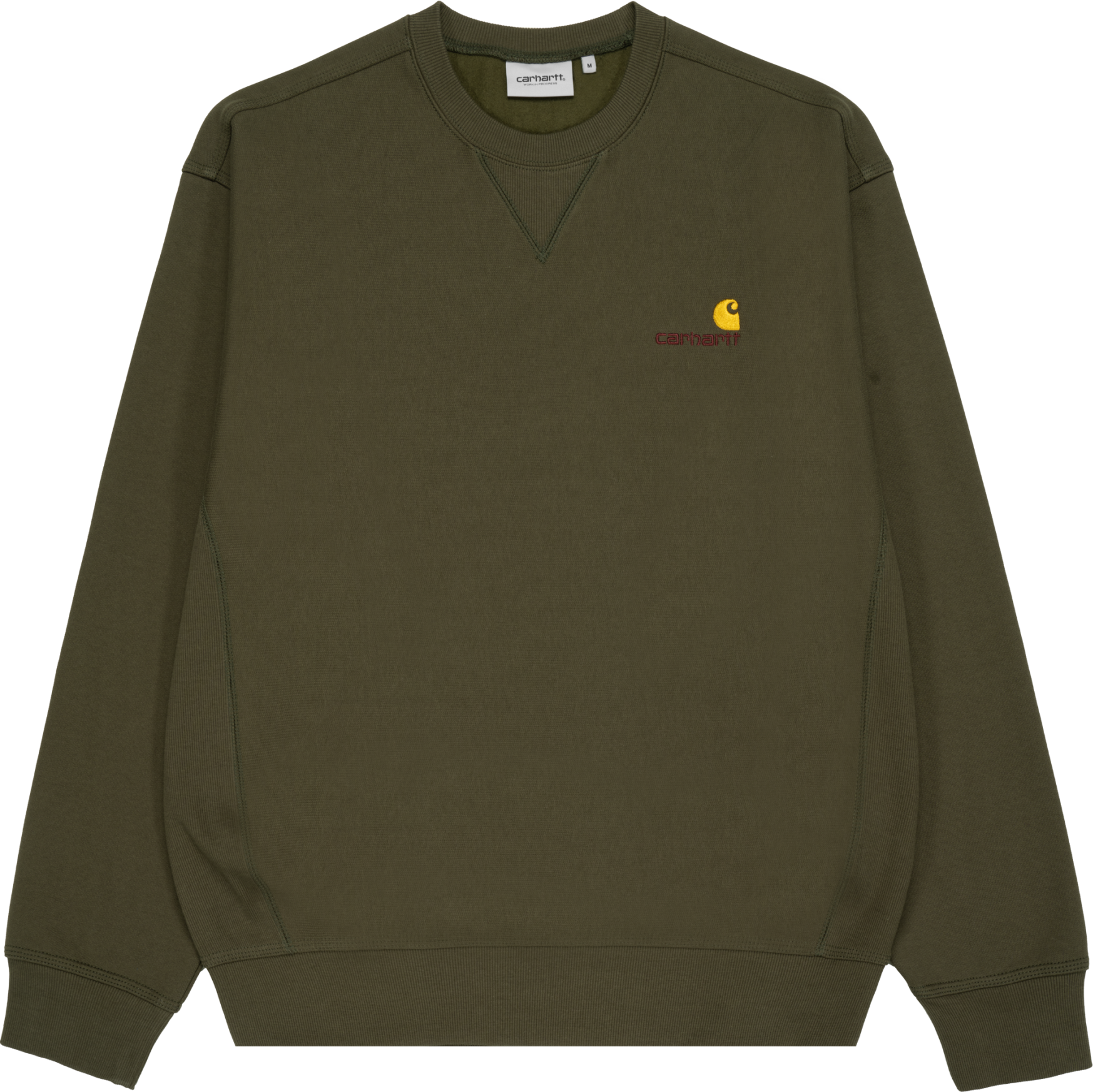 Carhartt WIP American Script Sweatshirt Grün