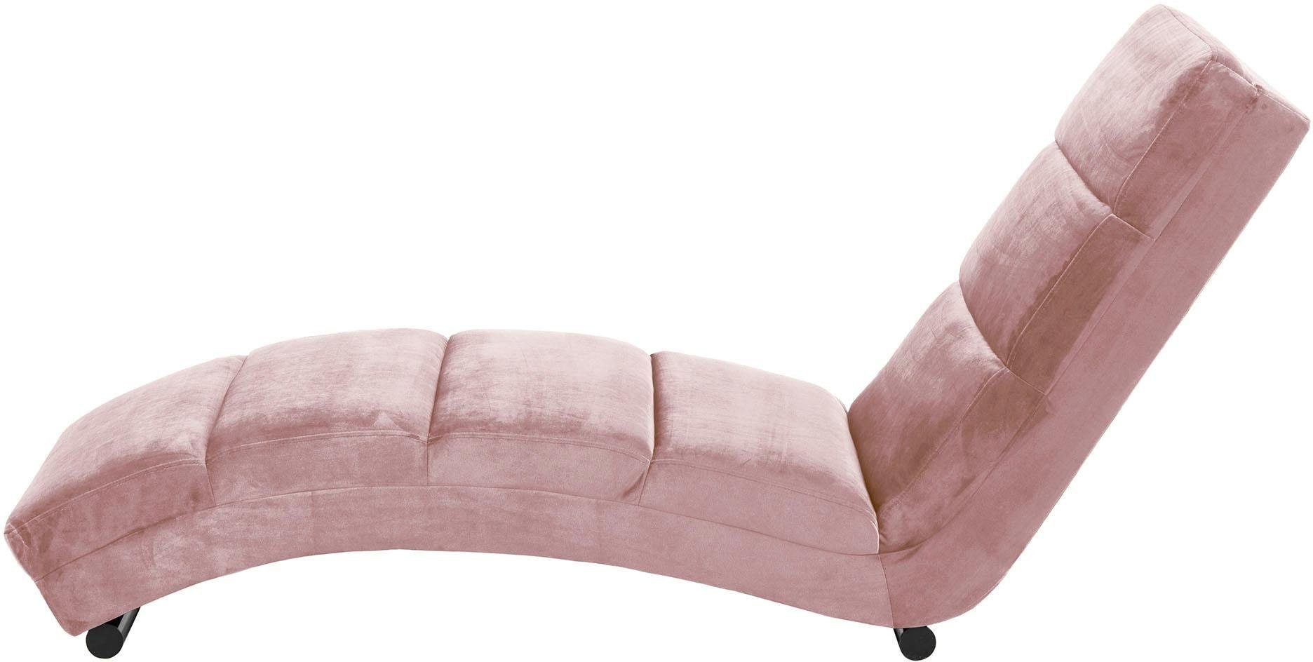 SalesFever Relaxsessel »Komfortable Loungeliege« Stilvolles Design mit eleganter Quersteppung